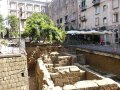 Archäologische Ausgrabungen an der Piazza Bellini in Neapel (© Redaktion - Portanapoli.com)