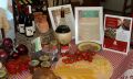 Cilento-Produkte: Rote Zwiebeln, Peperoncino, Rotwein, Feigenkonfitüre, getrocknete Feigen, eingelegte Sardellen, Maracuoccio, Pasta und aromatische Tomaten