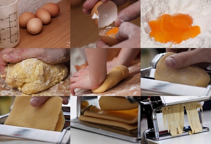 Rezept für hausgemachte Nudeln aus Italien (Pasta fatta in casa)