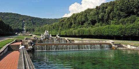 Schlosspark von Caserta – beliebtes Ausflugsziel bei Neapel