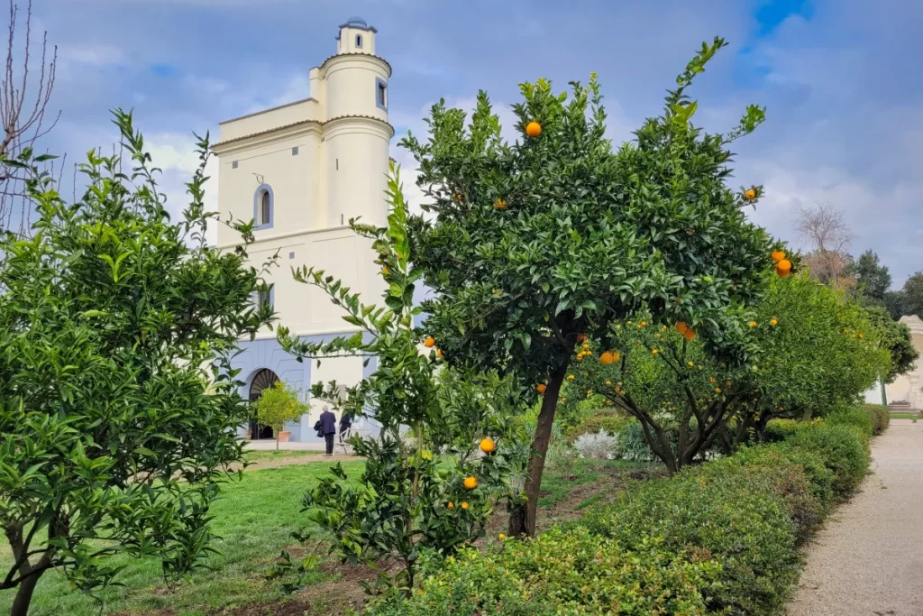 Giardino Torre im Park von Capodimonte, Neapel