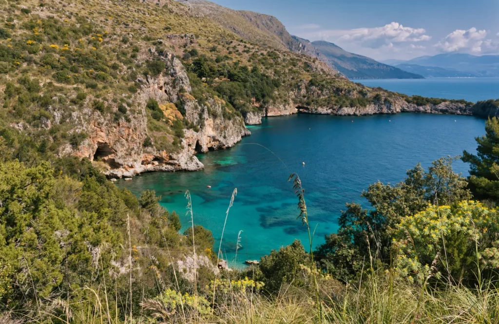Die malerische Baia degli Infreschi in Marina di Camerota