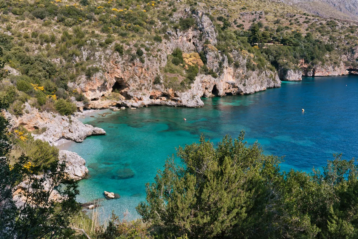 Die Baia degli Infreschi in Cameroto, Cilento