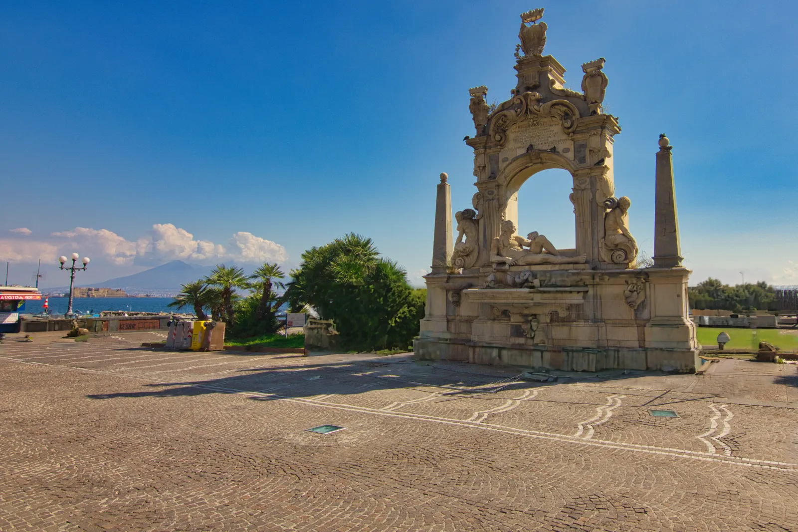 Fontana del Sebeto in Neapel