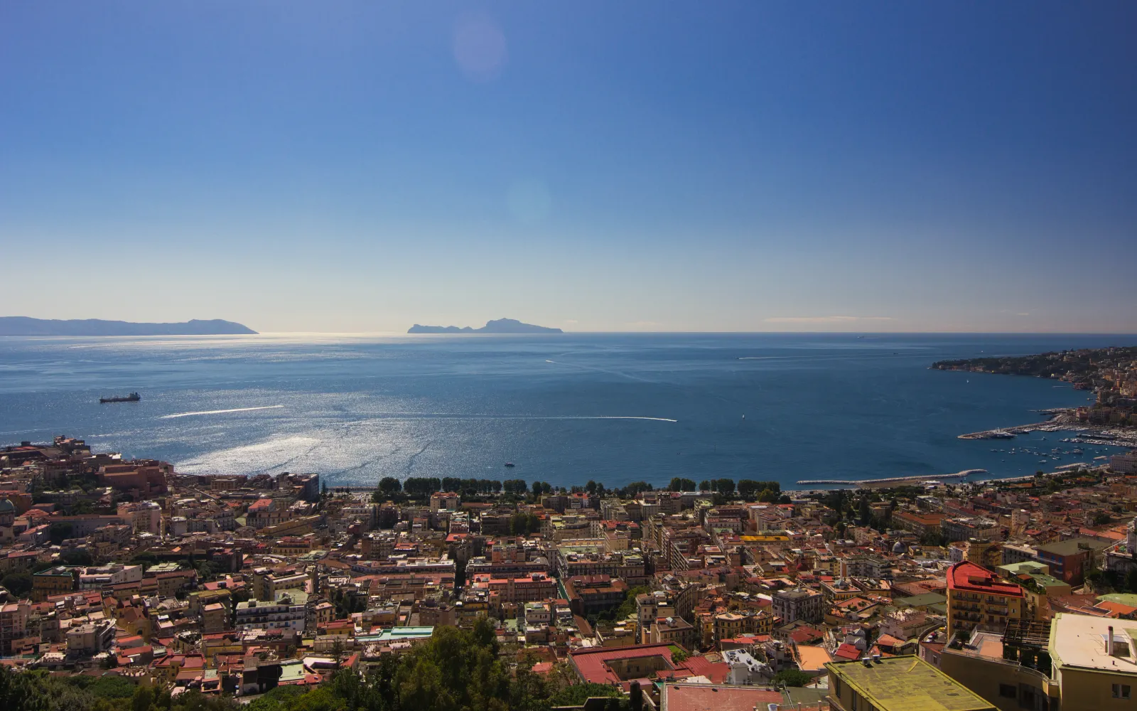 Der America's Cup 2027 hat eine herrliche Kulisse_ Hier die Via Caracciolo stattfinden